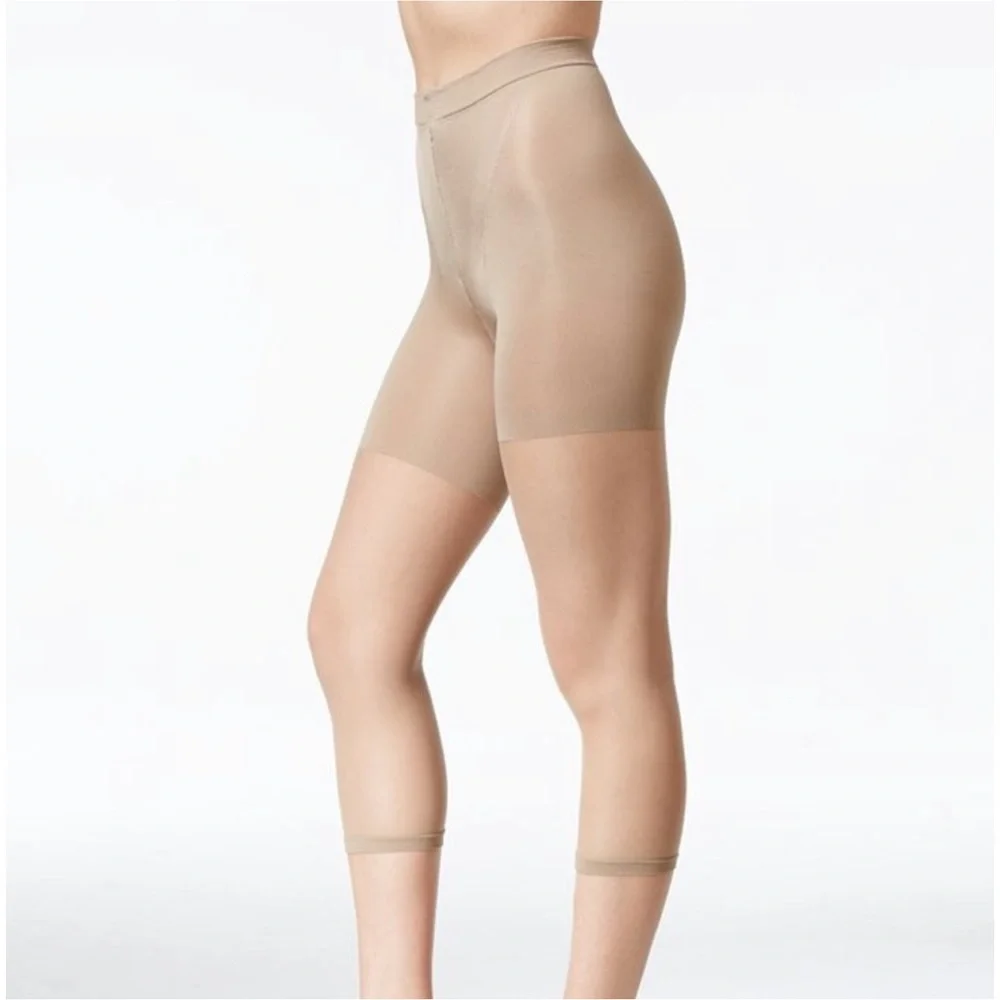 Spanx Footless Bodyshaping Medium Control Pantyhose Nude